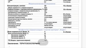 Витамины при агрегации спермы