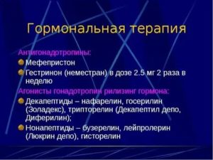 Гестринон при эндометриозе отзывы