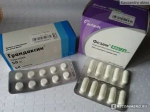 Применение грандаксина при климактерическом синдроме