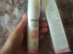 Олазоль при молочнице