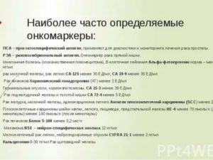 Онкомаркеры при раке молочной железы отзывы