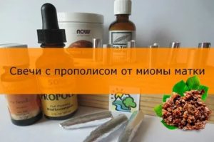 Мазь с прополисом от миомы матки