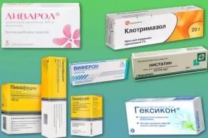 После приема антибиотика аугментин молочница зуд чем лечить