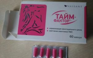 Как пить тайм фактор 60 при нерегулярных месячных