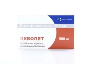 Препарат леволет антибиотик применение при мочеполовой инфекции
