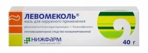 Левомеколь мазь при воспалении лимфоузлов в паху
