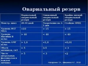 Определение овариального резерва яичников узи