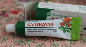 Мазь календула для члена