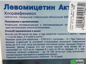 Левомицетин от молочницы отзывы
