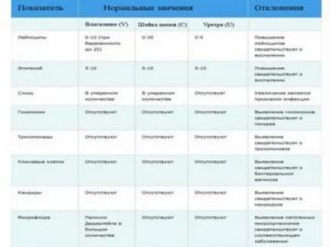 Какое количество лейкоцитов должно быть в мазке при климаксе
