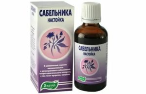 Настойка сабельника для лечения мастопатии