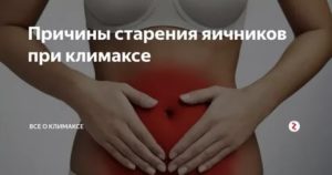 Массаж яичников при климаксе