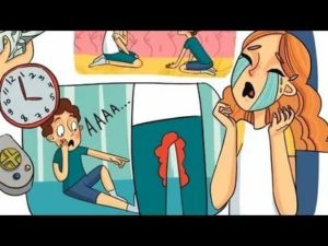 Что нужно делать если у тебя первый раз начались месячные