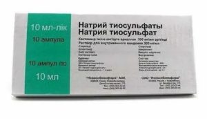 Лечение тиосульфатом натрия при эндометриозе
