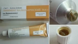 Прикладывать к члену мазь вишневского