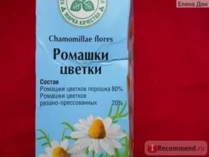 Настойка ромашки в уретру