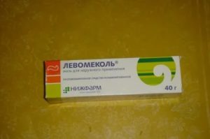 Левомеколь мазь при воспалении лимфоузлов в паху