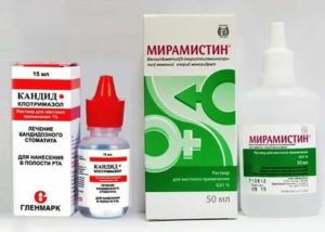 Спрей для лечения кандидоза полости рта