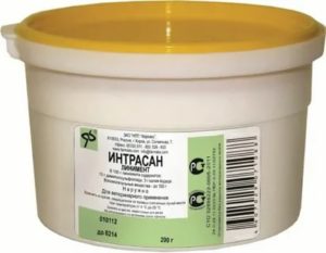 Мазь интрасан от мастита у