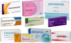 Препараты для медикаментозного лечения эрозии шейки матки
