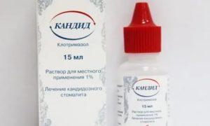 Кандид раствор для лечения кандидозного стоматита